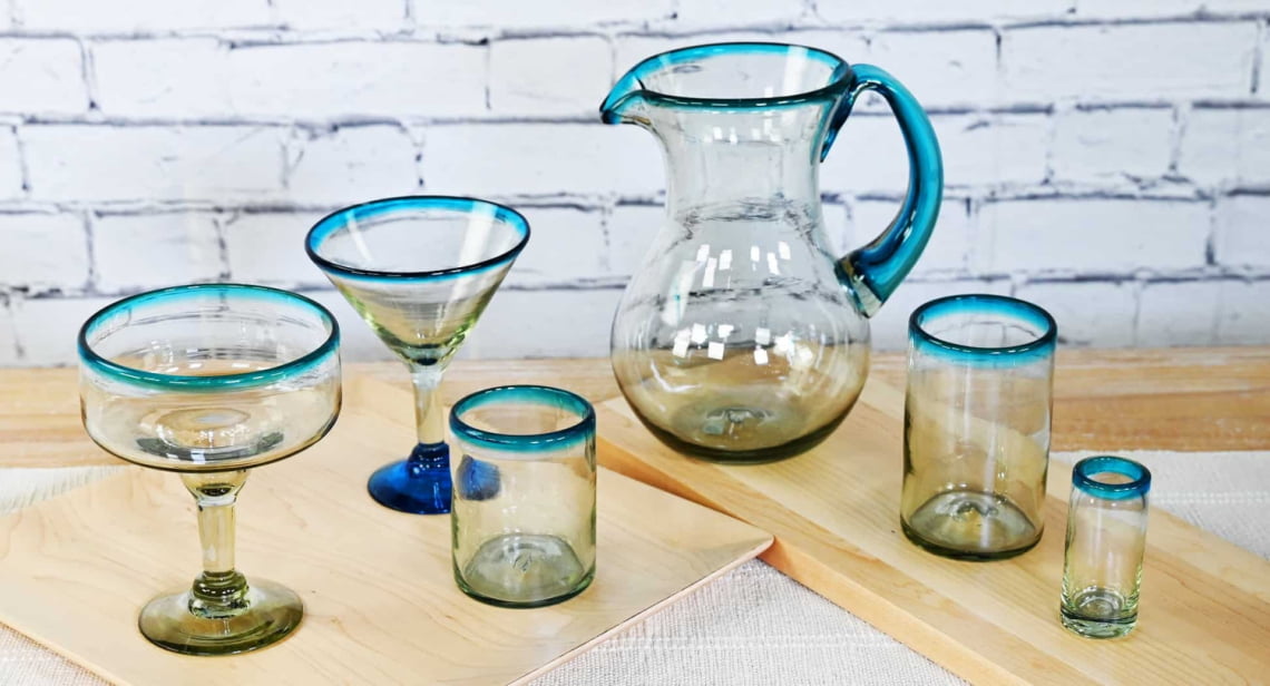 Recycled Glassware