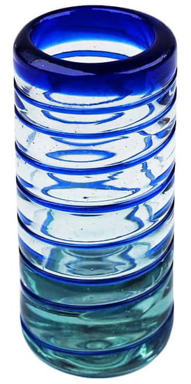 Vortex Spiral Shot Glass, 2oz, 3.5" H x 1.5" Diam