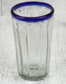 Tumblers, 'Cobalt Groove' (set of 6)