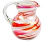 Handblown glass pitcher, 'Great Enchantment'