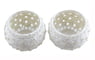 Handmade Tealight Candleholders with Glass Mosaic (Pair), "Starlit Night"