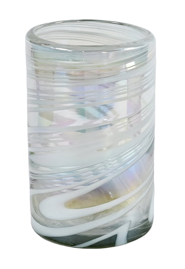 White Swirl Tumbler