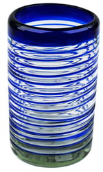 Vortex Spiral Tumbler, 5" H x 3" Diam